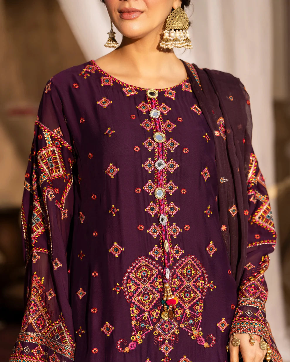 Karma Saj Dhaj 527 Plum