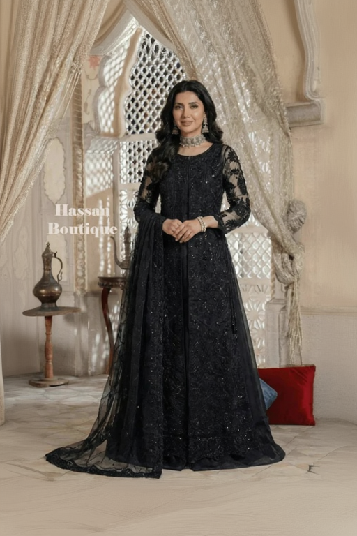 FG169 Gown Style Maxi Black