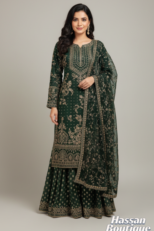 SJ3333 Chiffon Green