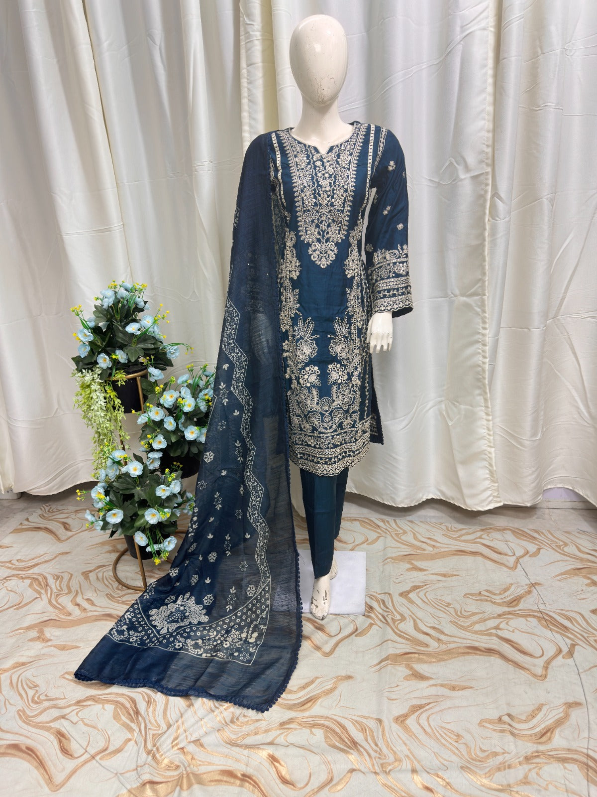 SG2393 Chickan kari Viscose Zinc