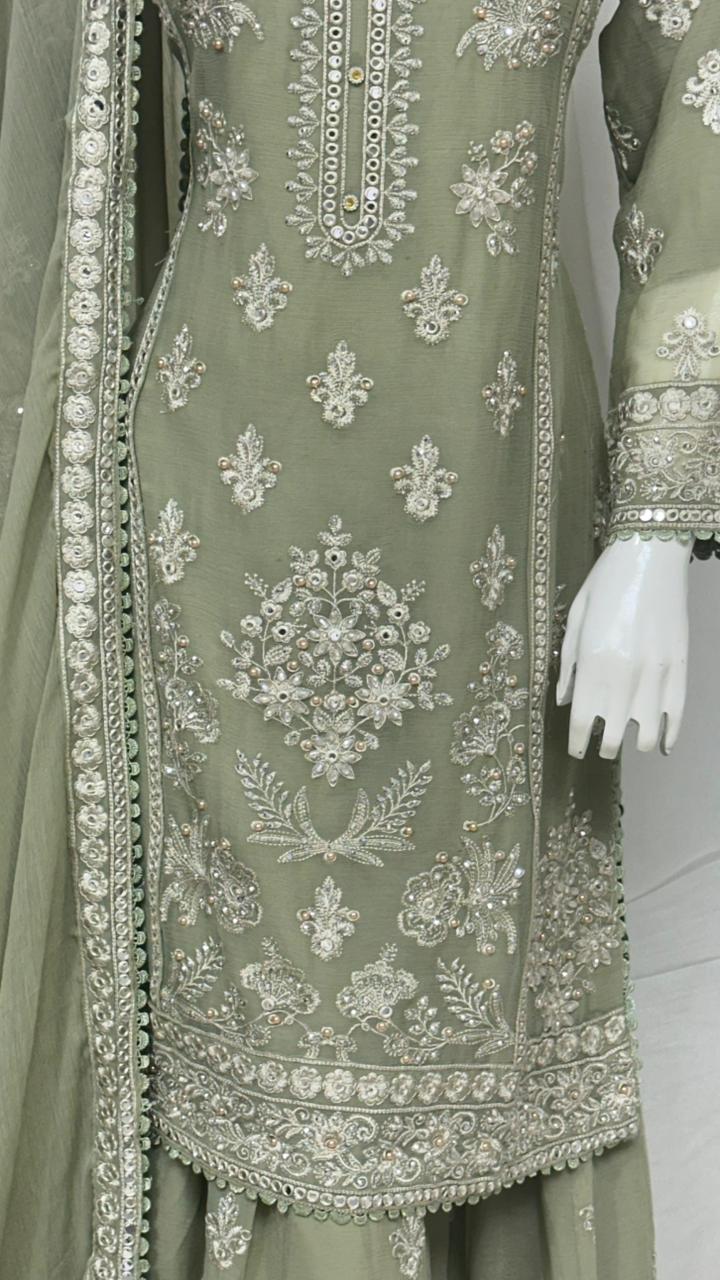 SG2573 Chiffon Sage Green