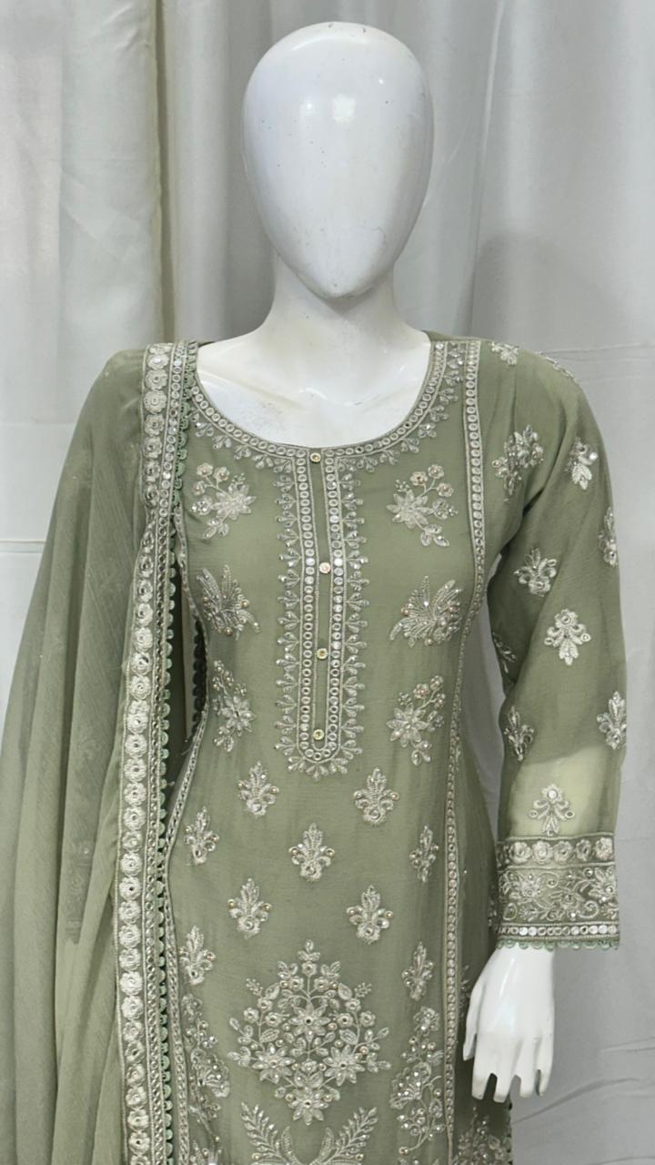 SG2573 Chiffon Sage Green
