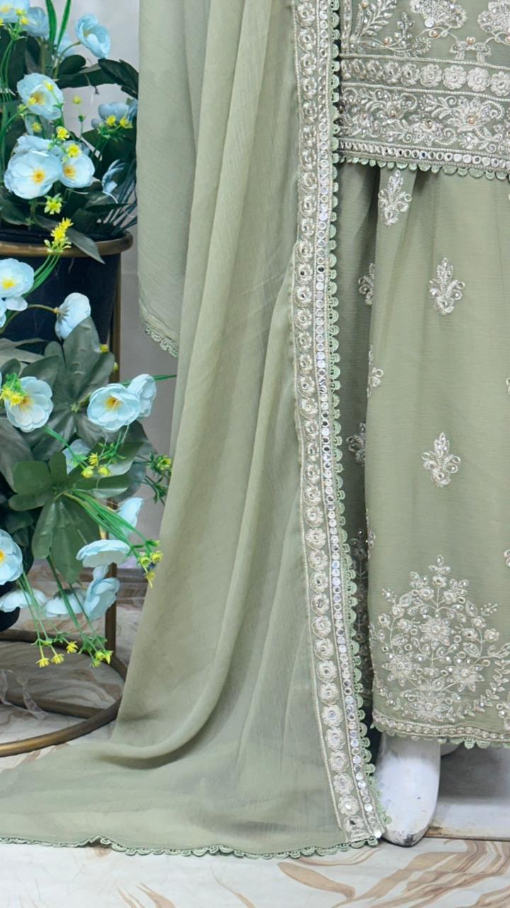 SG2573 Chiffon Sage Green