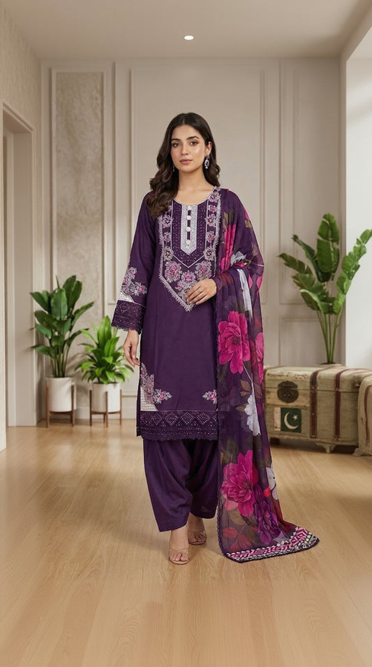 SG2637 Viscose  Purple