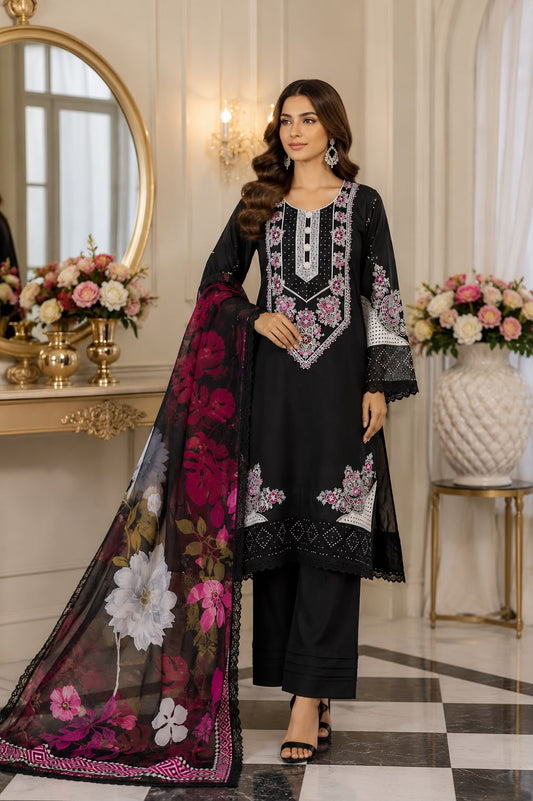 SG2637 Viscose Black