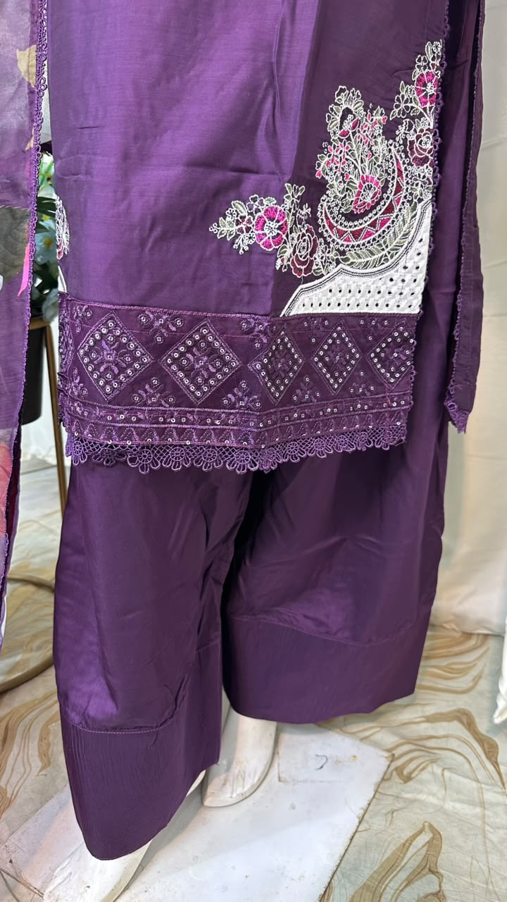 SG2637 Viscose  Purple