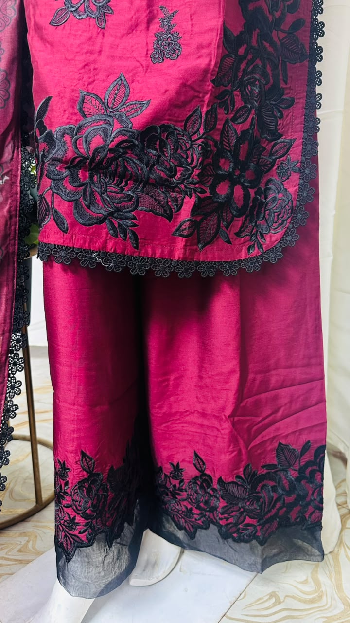 KC1541 Viscose Red