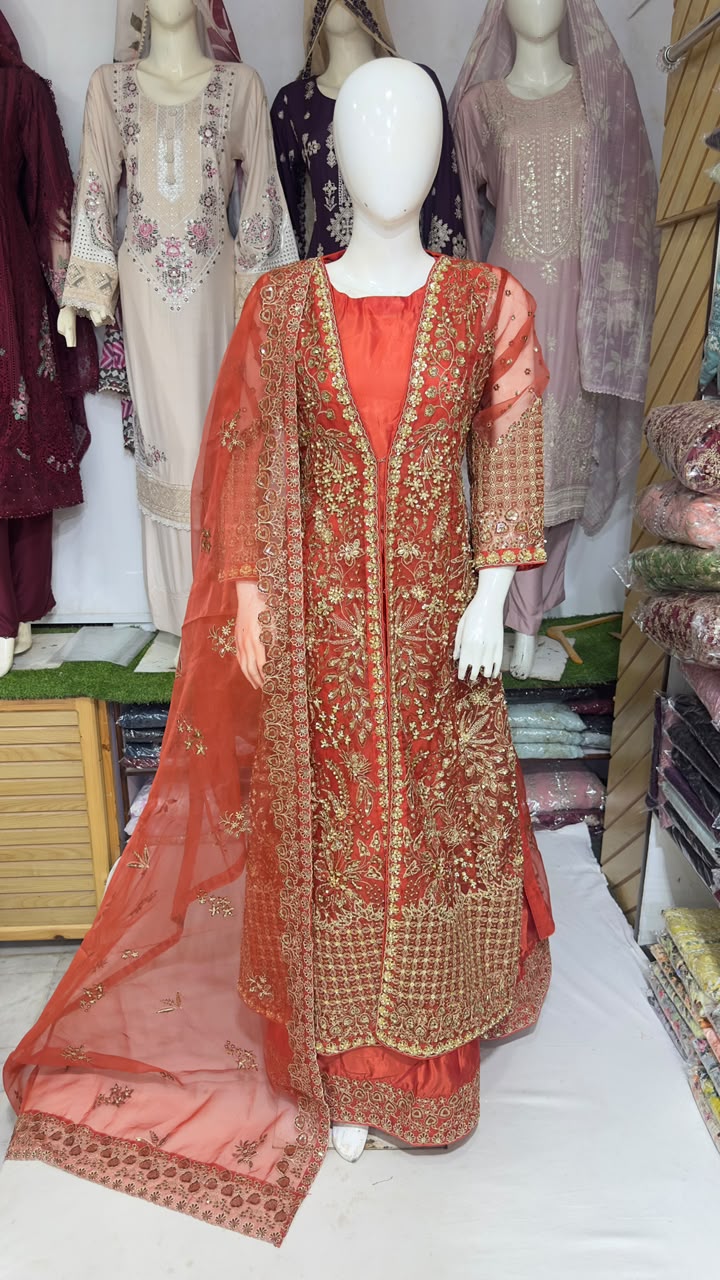 FG186 Organza Maxi Rurst