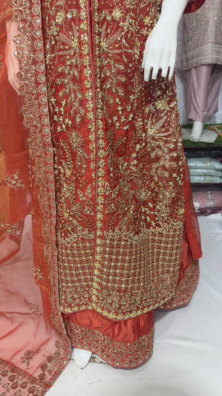 FG186 Organza Maxi Rurst