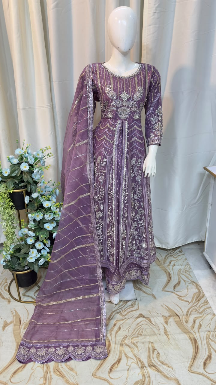 FG145 Gown Style Maxi Lilac