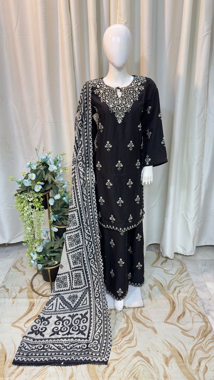 SG729 Viscose Black