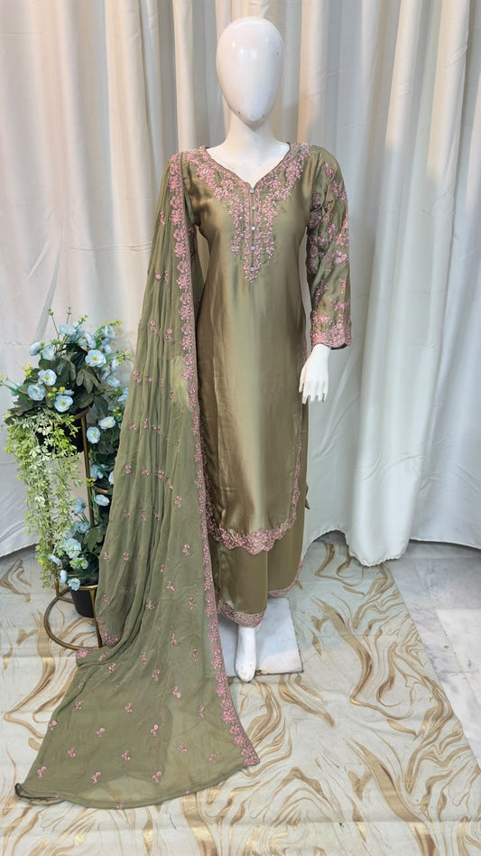 SG6384 Silk Mehndi