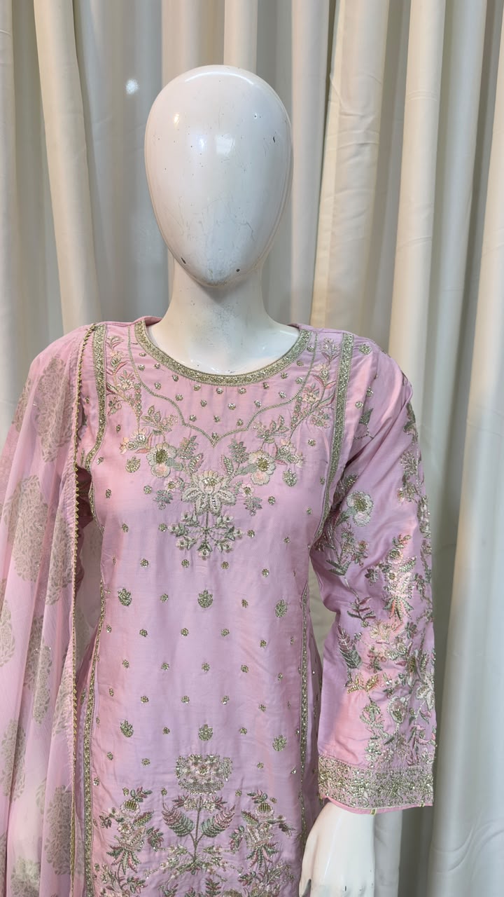 SG730 Viscose Dusty Pink