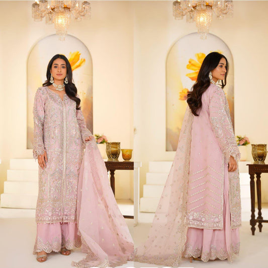 SJ7289 Organza Pink