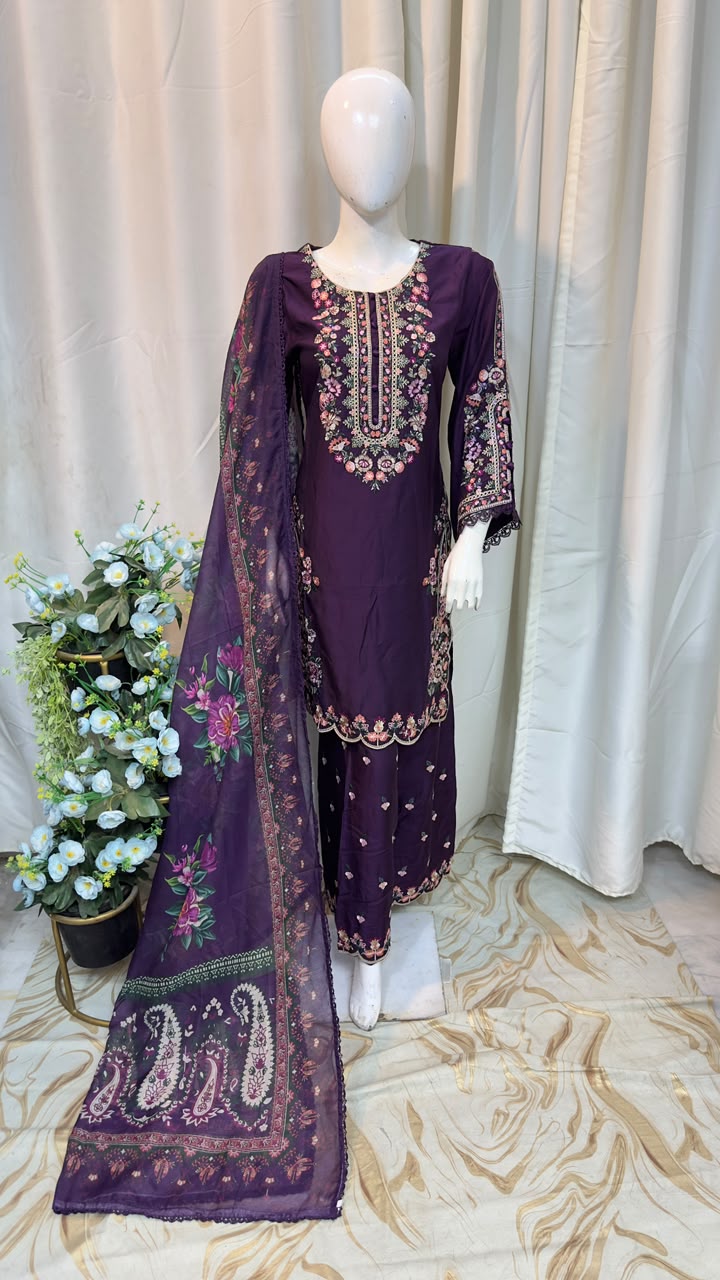 SG6482 Viscose Purple