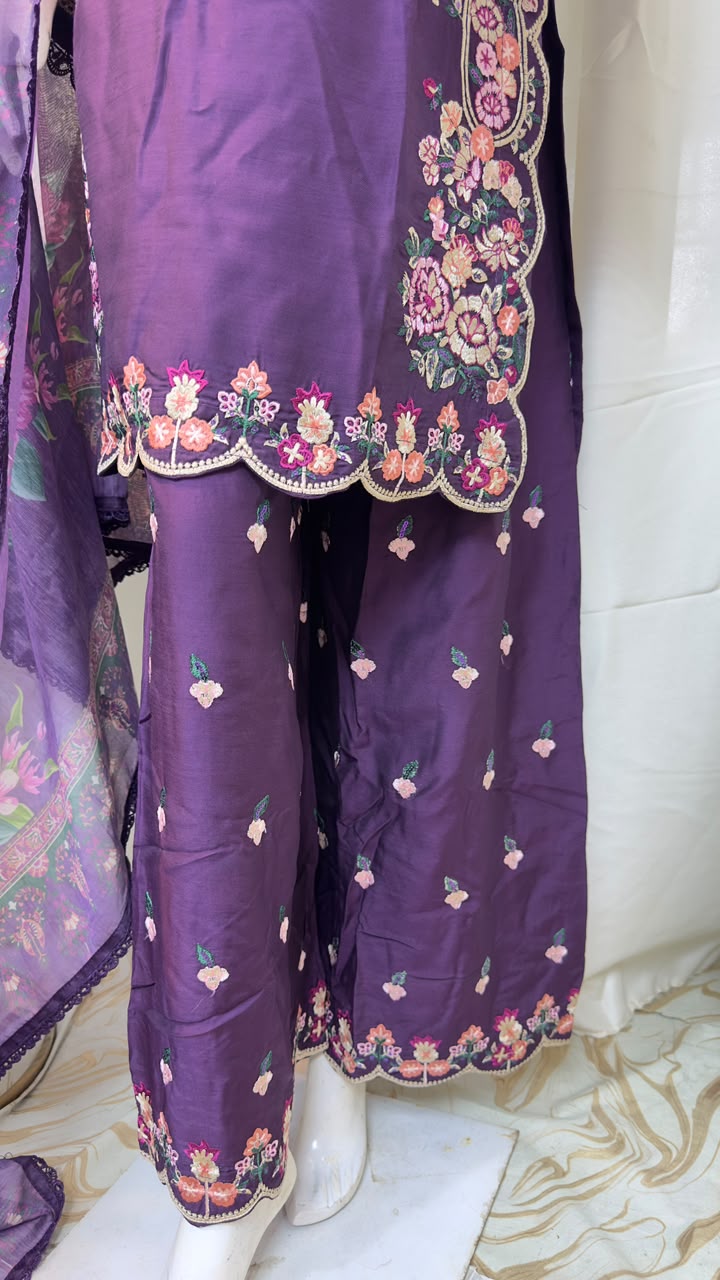 SG6482 Viscose Purple