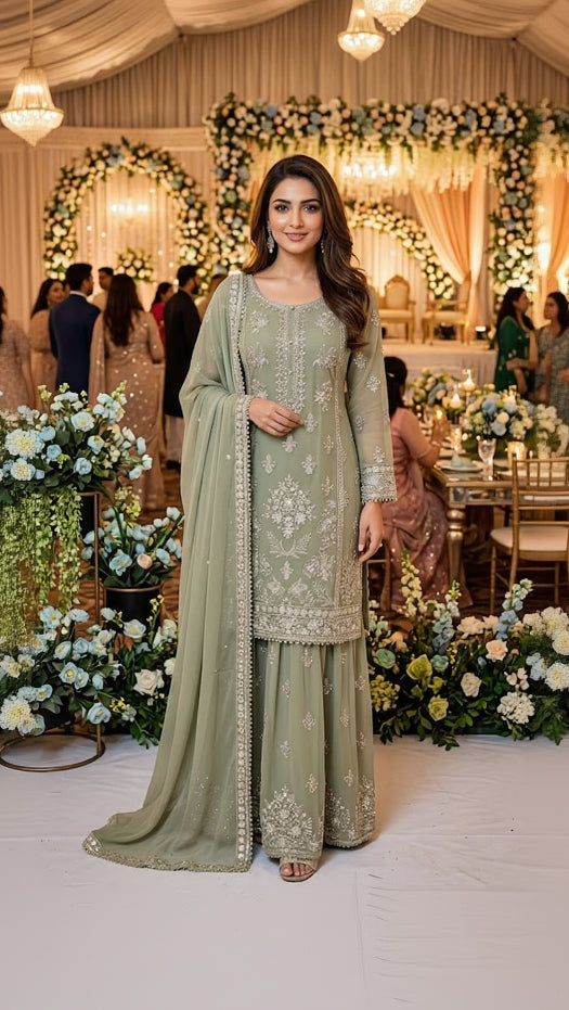 SG2573 Chiffon Sage Green