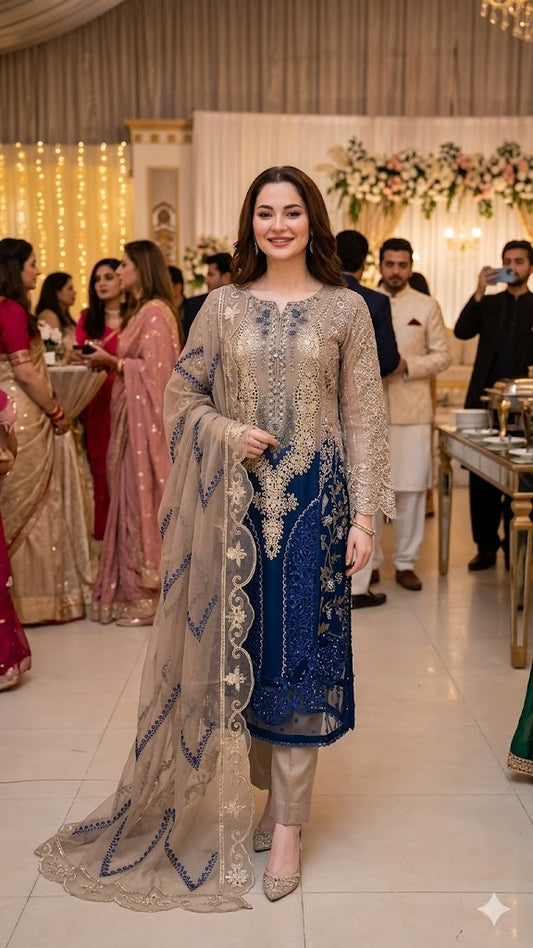 B1814 Tai&dai  Beige Blue