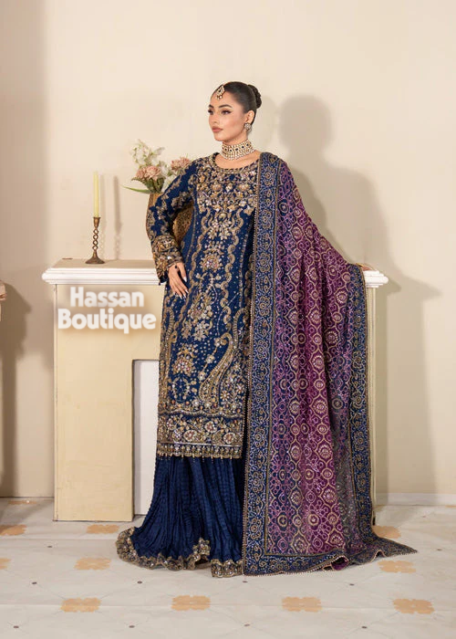 B1718 Navy Blue