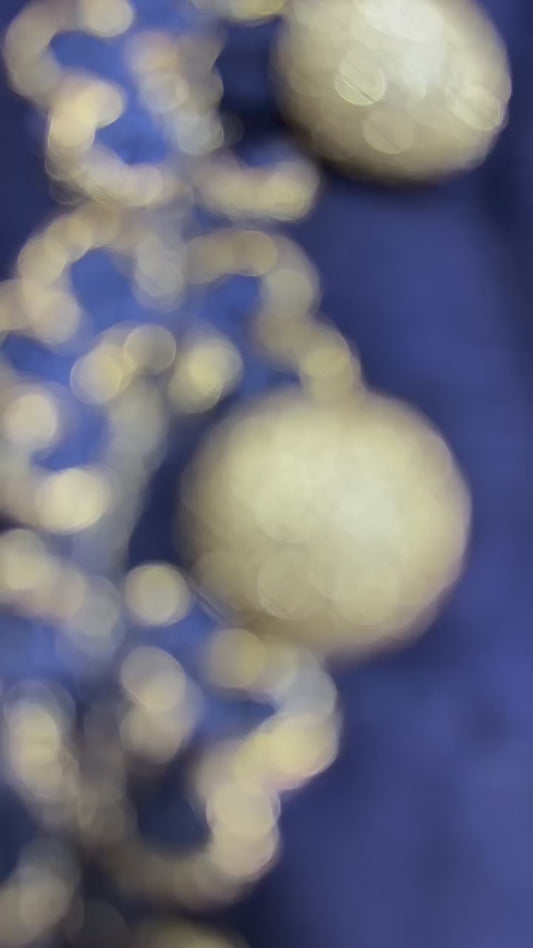 SG1778 Frock Chiffon Navy Blue