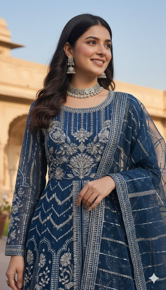 FG145 Gown Style Maxi Zinc