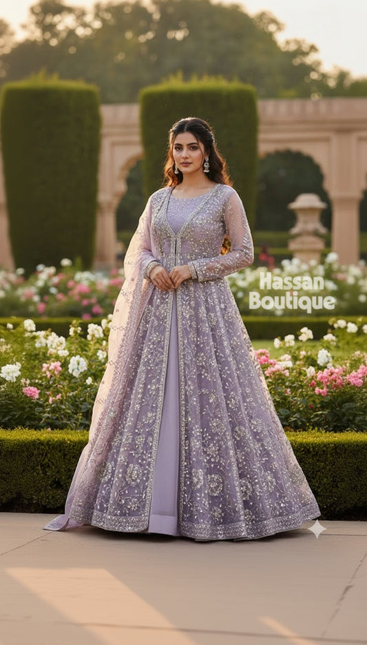 FG126 Gown Style Maxi Lilac