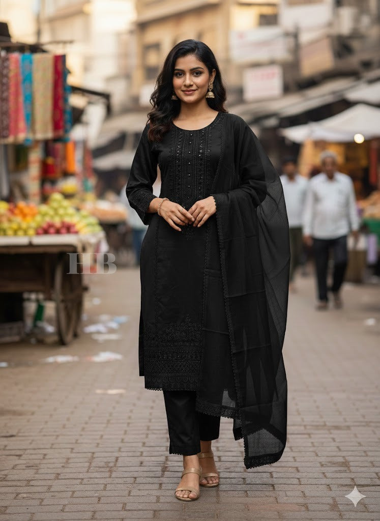 SG1104 Khaadi Black