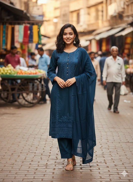 SG1104 Khaadi Navy Blue