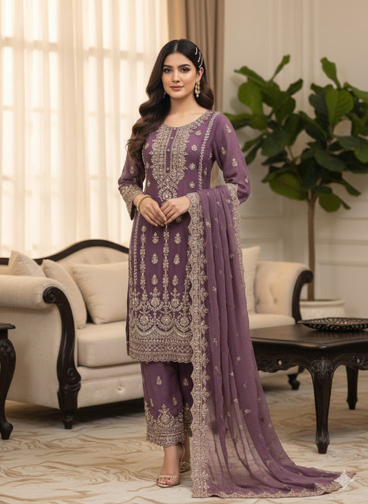 SG1801 Chiffon Dusty Rose