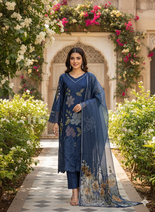 SG1478 Chikan kari Viscose Zinc