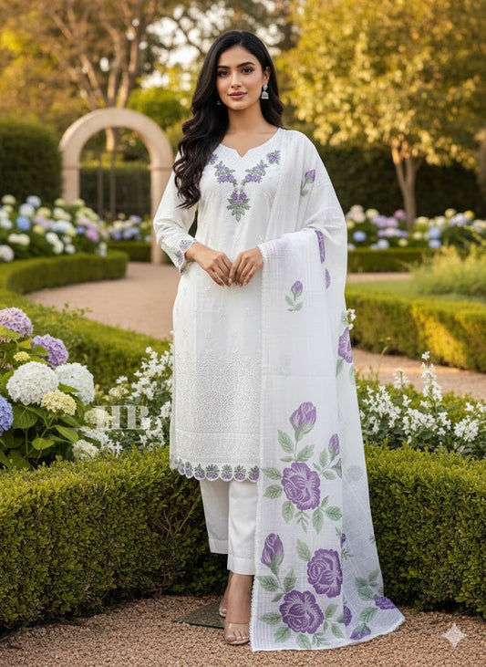 SG1105 Viscose White